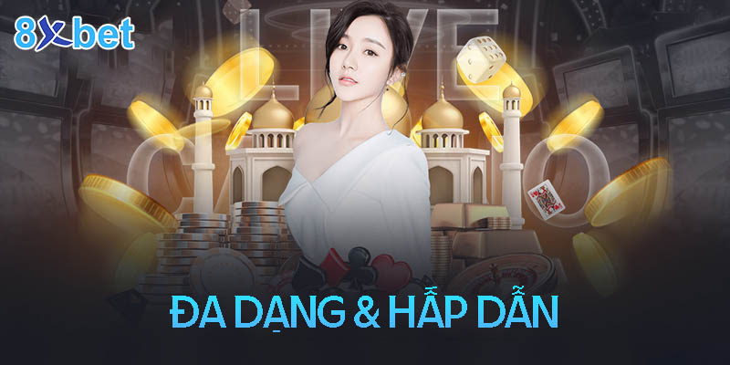 Một số sảnh game cực hot tại nhà cái 8xbet